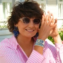 Szeroka bransoletka tkana z paciorków Miyuki z dekorem. FRANCUSKA RIWIERA