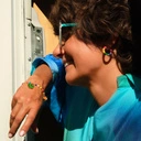 Bransoletka z koralików z kolorowymi zawieszkami. PROSTO Z MORZA