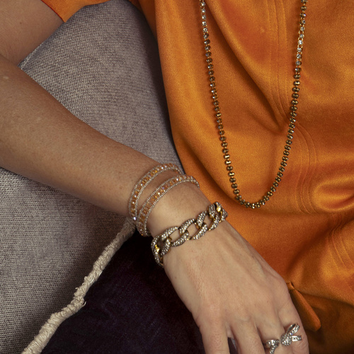 MIS PENSAMIENTOS ESTÁN MUY LEJOS. Pulsera de cadena