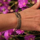 Delikatna bransoletka tkana z paciorków Miyuki. NERJA