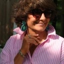 Bransoletka z inkrustowanych i pozłacanych ogniw ze stali. RUE DE RIVOLI