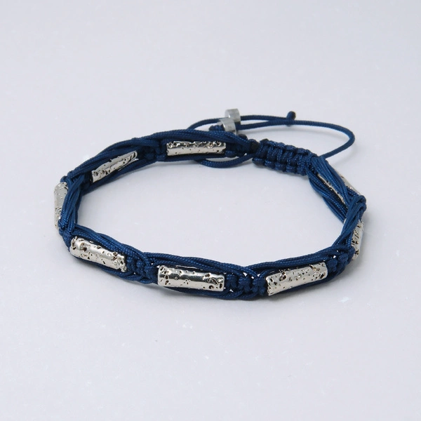 Bransoletka z polerowanych koralików z lawy wulkanicznej. WULKAN STYLU