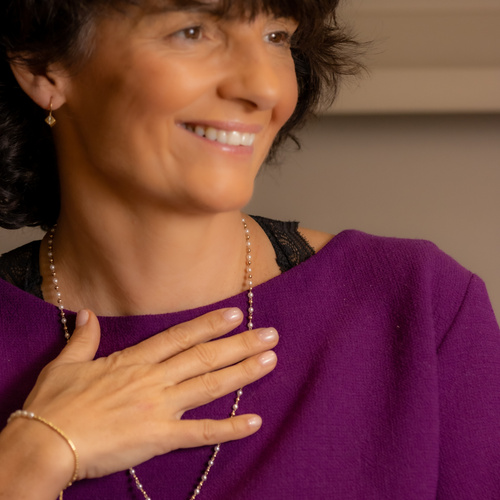 Zezowane szczęście. Kolczyki wiszące