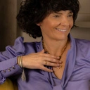 Wisiorek łańcuch z barokowym różowym sercem. RÓŻ I JUŻ