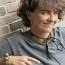 Naszyjnik choker - łańcuch łączony z rzemieniem. NOSI RIHANNA