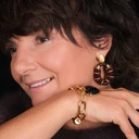 Pozłacane owalne kolczyki z burgundowymi akcentami. CHATEAU BORDEAUX