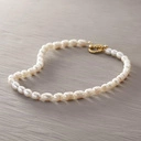 Klasyczny naszyjnik z pereł naturalnych pod samą szyję. KLASYKA