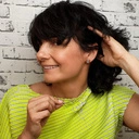 Geometryczne kolczyki wkrętki z niebieskim kryształem. UWIELBIENIE GEOMETRII