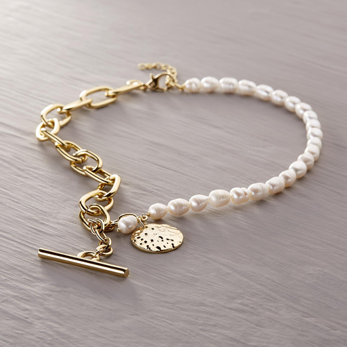 TE RELAJARÁ. Collar de perlas