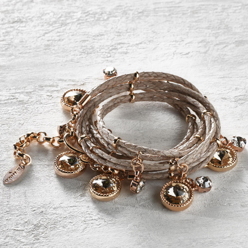 NUDE CON ESTILO. Pulsera de cuero