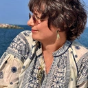 Naszyjnik na żmijkach z krewetką i szarym kryształem. KRÓLOWA MÓRZ