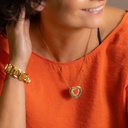 SUEÑO SOBRE VIAJES. Pulsera de cadena plana