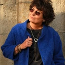 Pozłacana bransoletka z brązowym kordonkiem. TROPIK