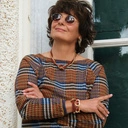 Naszyjnik z koralików w tonie czerwonej dalii i łańcuszka. GRONO CABERNET