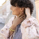 Damski pierścionek-obrączka o niebanalnym designie. MÓJ CI ON