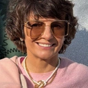 Długie kolczyki z perełkami i szarymi kryształami. LUKSUS MONACO