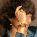 Drobne kolczyki wiszące z ważkami i perełkami. ALPEJSKIE ŁĄKI