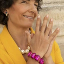 Złocone kolczyki z kryształami w trzech kolorach. DWA PO TRZY