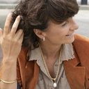 Pozłacany naszyjnik łańcuch z prawdziwą perłą. PERŁA RADOŚCI