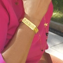 Długi pozłacany naszyjnik z kryształkami i ważkami. WAŻKA SPRAWA