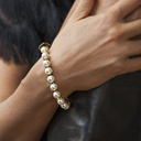 Czarująco. Bransoletka z perłami