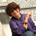 Złocona bransoletka z panterami w kolorze cabernet. SERENA