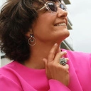 Srebrzony pierścionek z formie kwiatów a la stacja kosmiczna. TWÓJ WSZECHŚWIAT