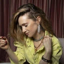 Krótki naszyjnik z podwójnego błękitnego sznurka z przedłużką. UNOSZĘ SIĘ