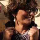 Naszyjnik ze złoconych ogniw i przezroczystych kryształów. SATURDAY NIGHT FEVER