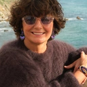 Bransoletka z kobaltowych koralików i łańcuszka. AZUL COBALTO