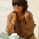 Krótki pozłacany naszyjnik z zawieszką z jaguarem. ODGŁOS AMAZONII