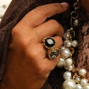 Naszyjnik ze szklanymi perłami Majorka w różnych odcieniach. WSZYSTKO ALBO NIC