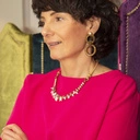 Kolczyki wiszące obręcze z koralików i kryształków. KRĘGI SATURNA