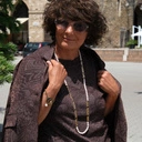 Naszyjnik ze szklanych pereł Majorka i łańcucha. PEŁNA ZGODA