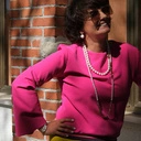 Naszyjnik ze szklanych pereł Majorka ze złotym zapięciem. CHWILA NA ZAWSZE