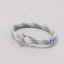 Bransoletka męska z liny żeglarskiej z szeklą i owijką. WYBIERZ SAM