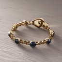 Delikatna bransoletka z koralików i kryształów. BYĆ SOBĄ