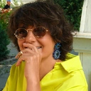 Długie owalne kolczyki wiszące z niebieskimii kryształami. LUSTRA NIEBA