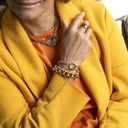 Bransoletka z łańcucha kostki z zapięciem typu toggle. TWOJA SPRAWA