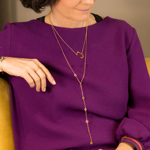 P - Paulina. Pierścionek z literką P