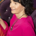 Bransoletka z czarnej skóry z kryształkami i perłami. MAŁA CZARNA