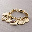 ZUMBAN AMABLE. Pulsera con colgantes