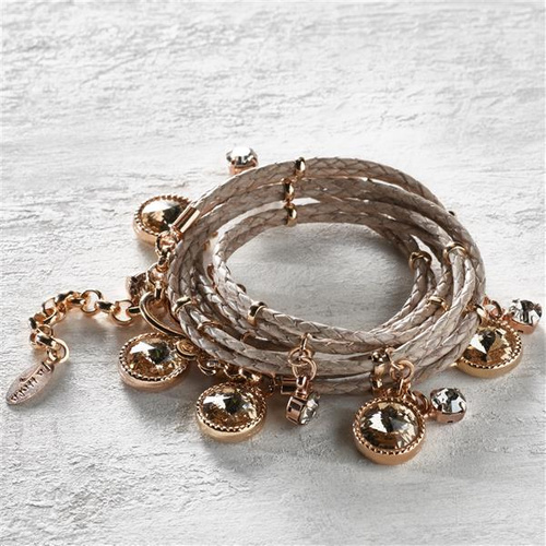 NUDE CON ESTILO. Pulsera de cuero