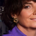 Złocone kolczyki z czarnymi hematytami i kryształami. DWA SŁOŃCA