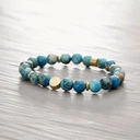 Bransoletka dla mężczyzny z niebieskiego jaspisu. YOSEMITE