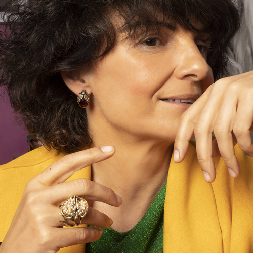 NO TENDA MIEDO DE VOLVERSE LOCA. Pulsera con tanga de cuero