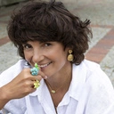 Pozłacany wisiorek z zawieszką trójzębem z cyrkoniami. CODZIENNE RYTUAŁY