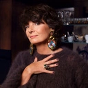 Pierścionek z fioletowych i szmaragdowych kryształów. DRZEWKO FIGOWE