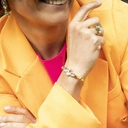 Podwójna bransoletka na łańcuszku z kryształkami. DELIKATNE PIĘKNO