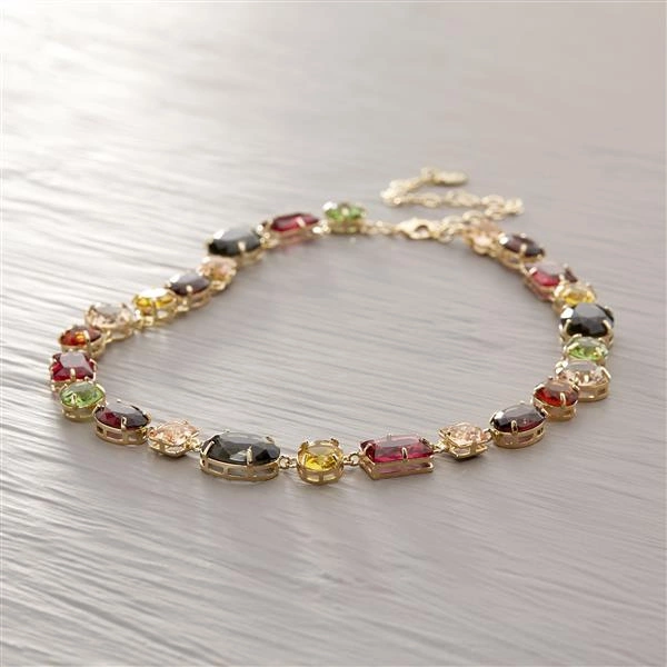 Kolorowa kolia. WKRĘCIŁAM SIĘ